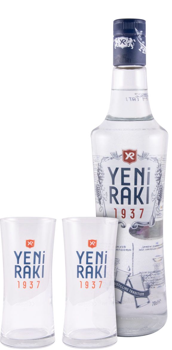 Conjunto Raki Yeni c/2 Copos
