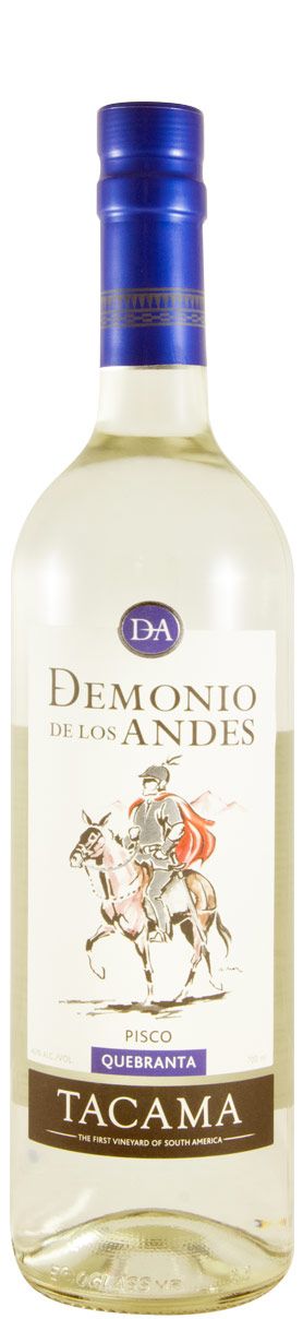 Aguardente Pisco Demonio de Los Andes Quebranta