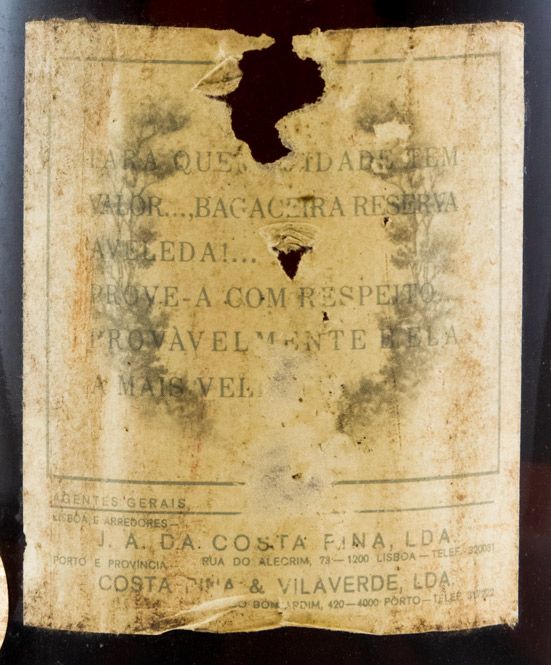 Bagaceira Aveleda Reserva (rótulo danificado) 75cl