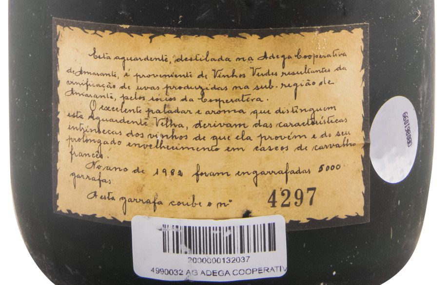 Aguardente Adega Cooperativa de Amarante Velha VSOP 75cl