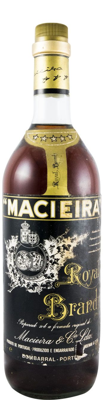 Brandy Macieira 5 Estrelas (garrafa antiga) 1L