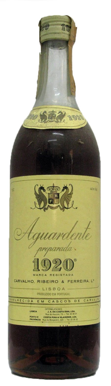 Wine Spirit 1920 Prepared (screw cap) 1L