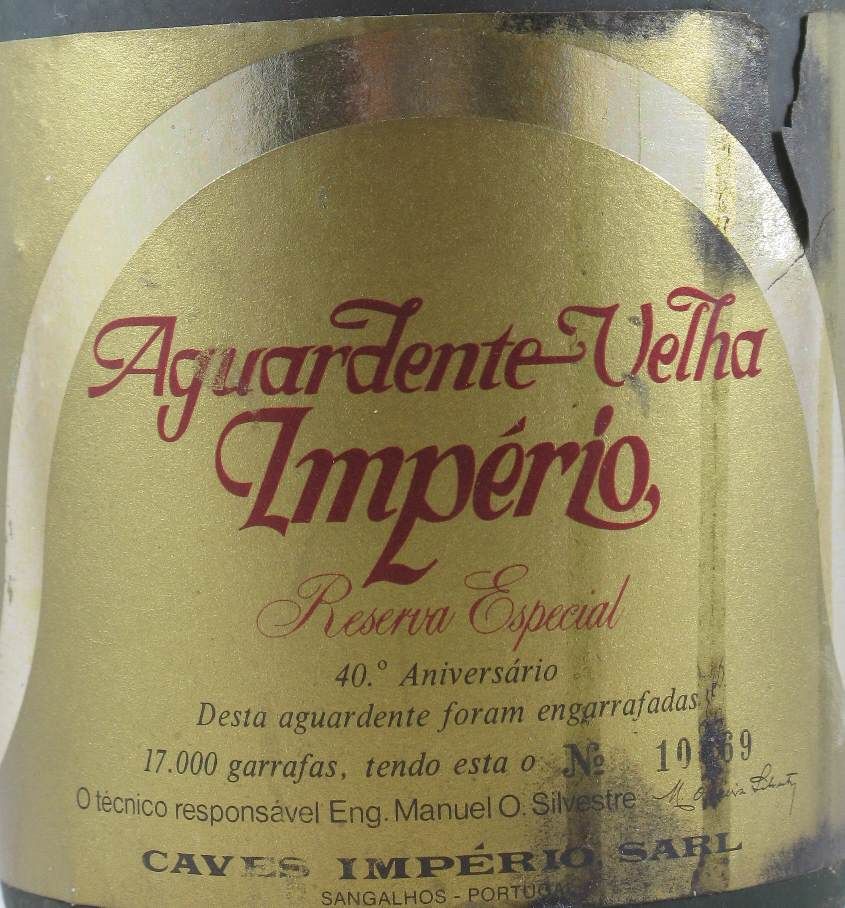 Aguardente Império Velha Reserva Especial 75cl