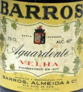 Wine Spirit Barros VO 75cl