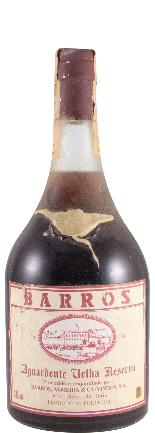 Aguardente Vínica Barros Velha Reserva