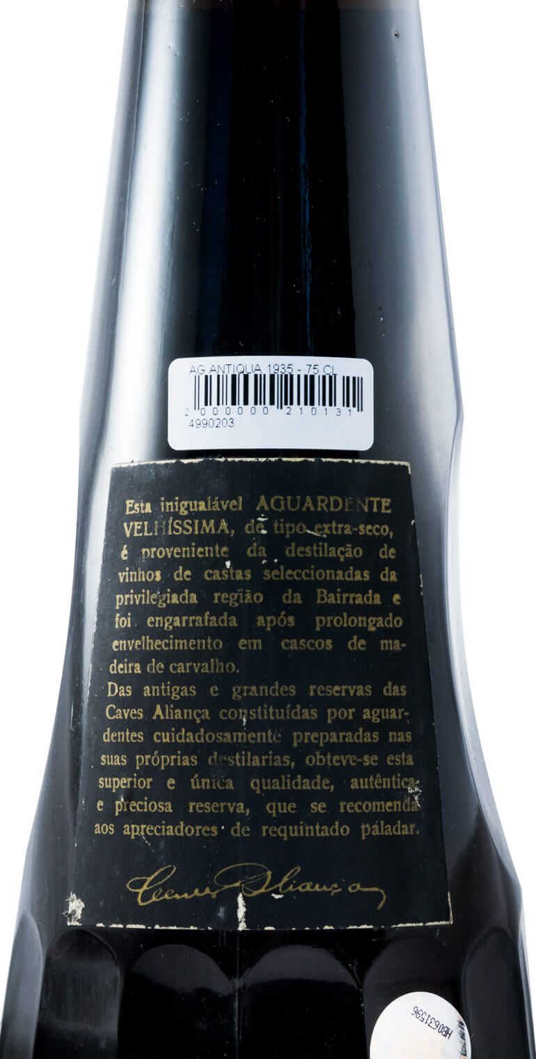 1935 Aguardente Vínica Antiqua VSOP Reserva 75cl