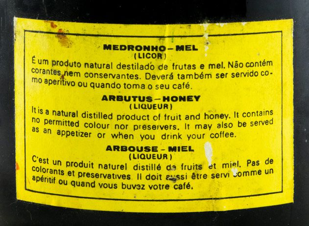 Aguardente de Medronho Glu-Mel c/Mel 76cl