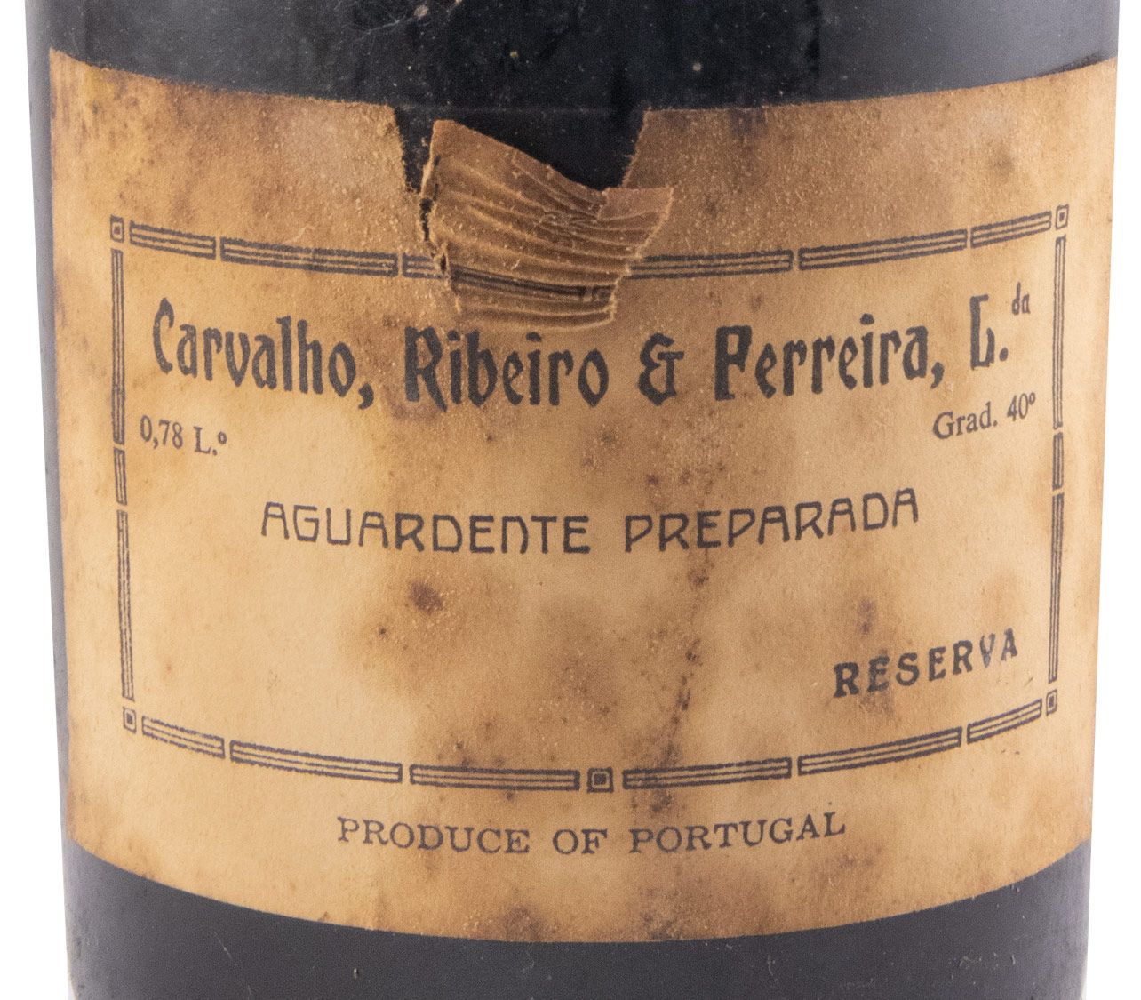 Aguardente CRF Reserva Preparada 78cl