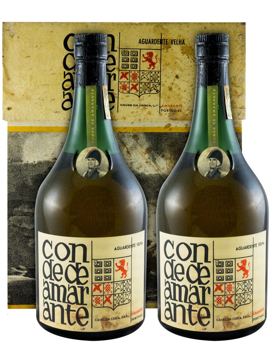 Pack Spirit Conde de Amarante (former bottle) 2x93cl