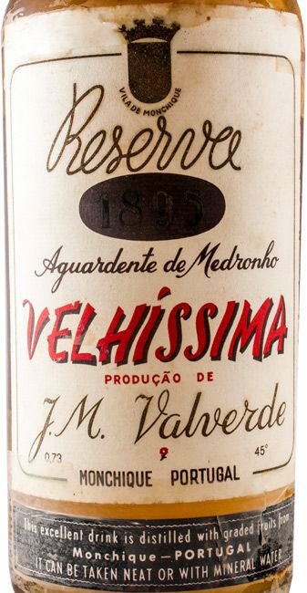 Aguardente de Medronho Valverde Monchique Reserva 73cl