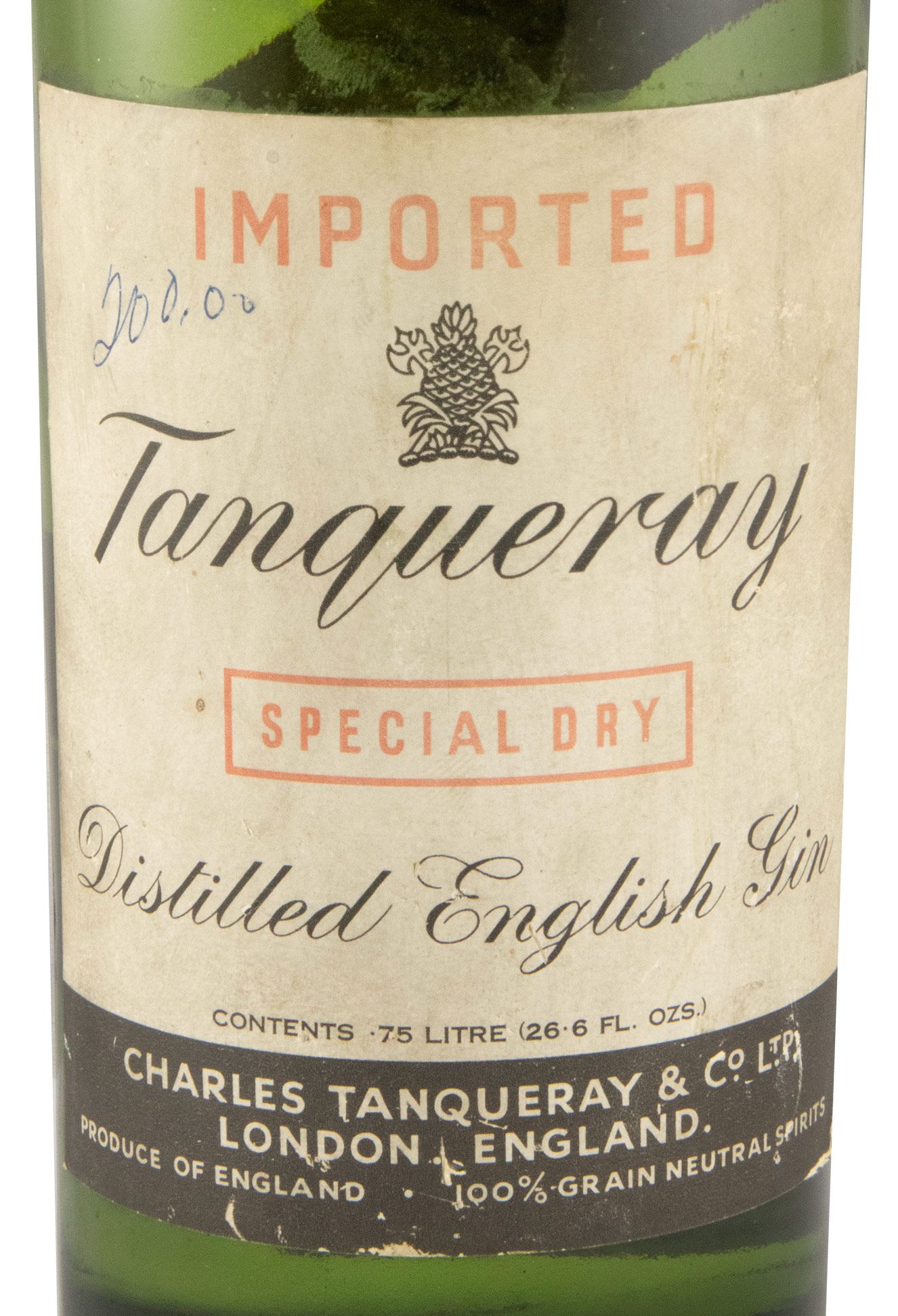 Gin Tanqueray Special Dry 75cl
