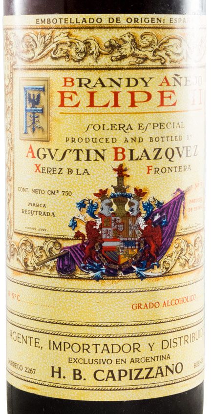 Brandy Felipe II Anejo 75cl