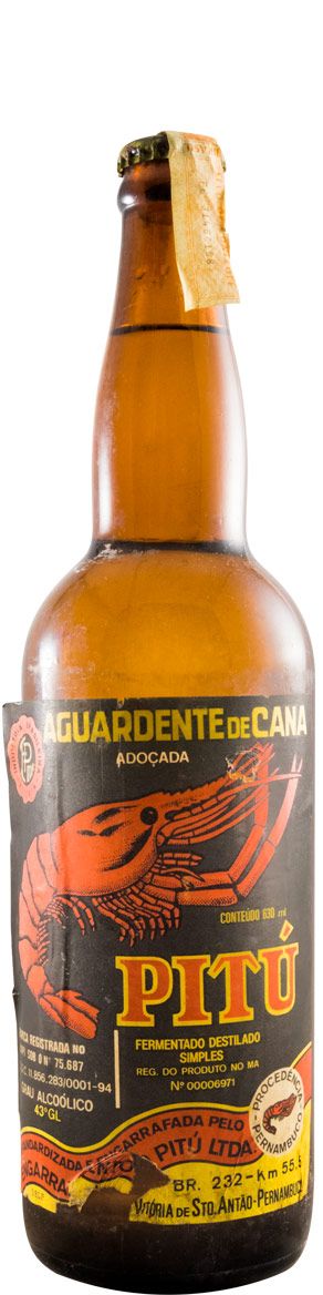 Aguardente de Cana Pitú 63cl