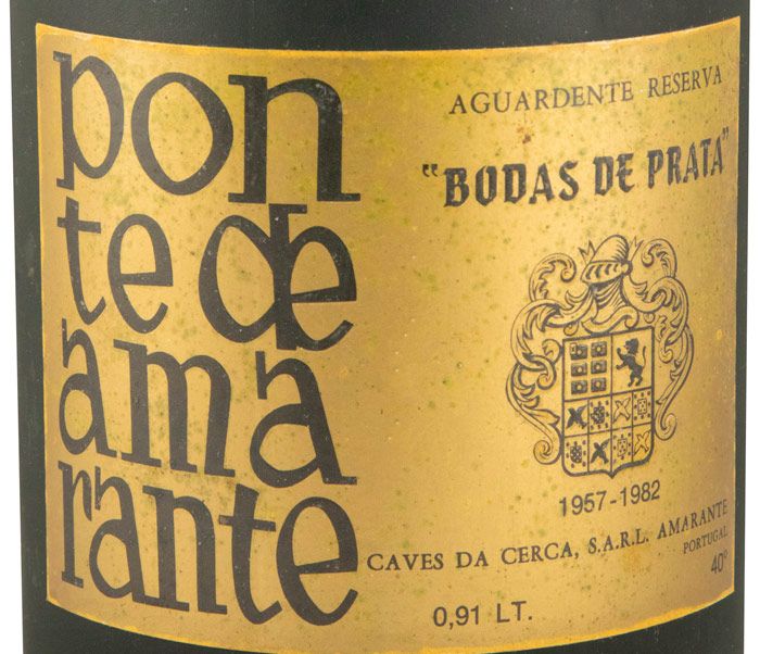Wine Spirit Ponte de Amarante Bodas de Prata Reserva 91cl