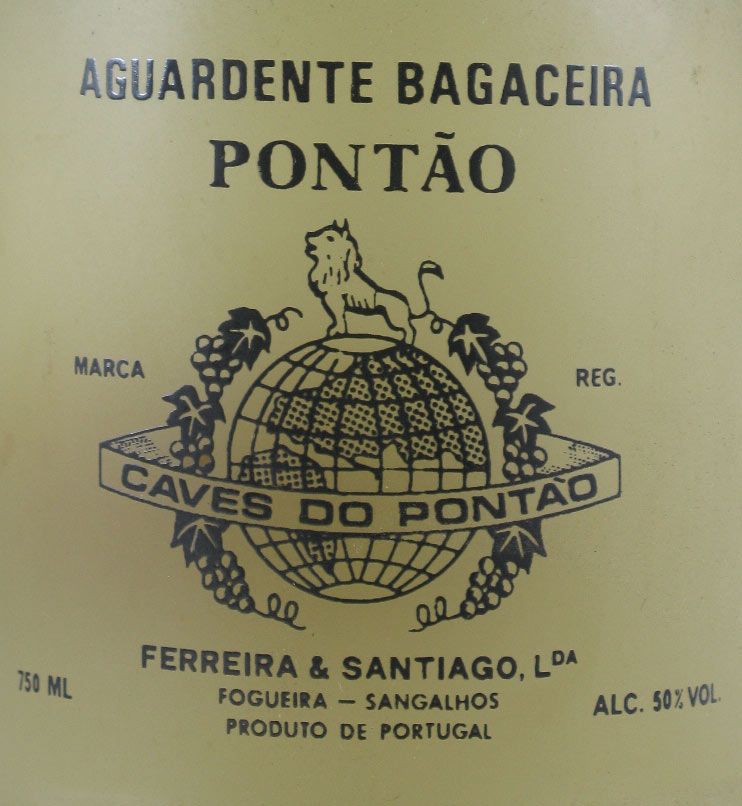 Grape Spirit Pontão 75cl (white matte bottle)