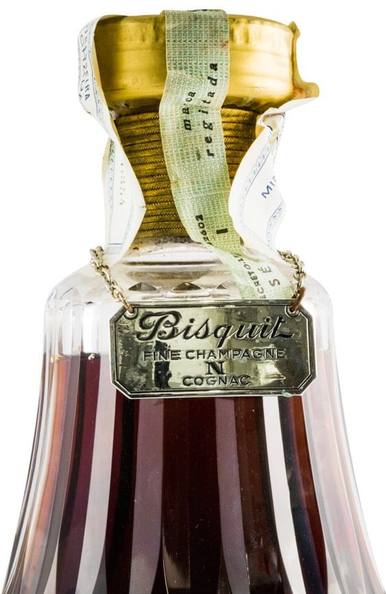 Cognac Bisquit Fine Champagne N Baccarat Decanter