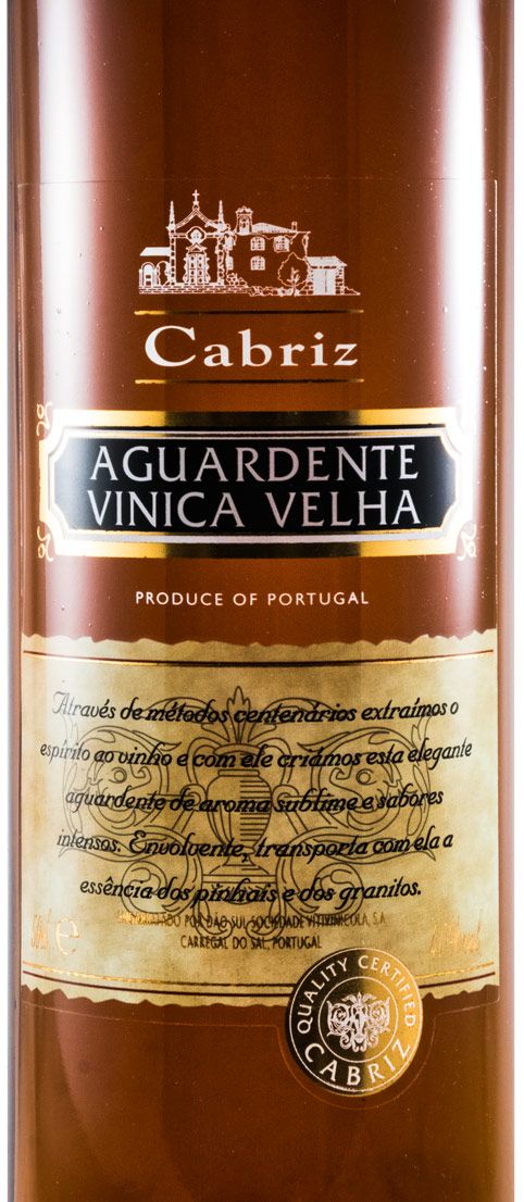 Aguardente Vínica Cabriz Velha 50cl