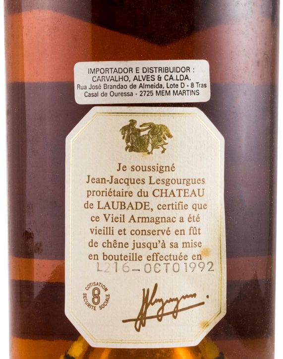 Armagnac Château de Laubade 1,5L