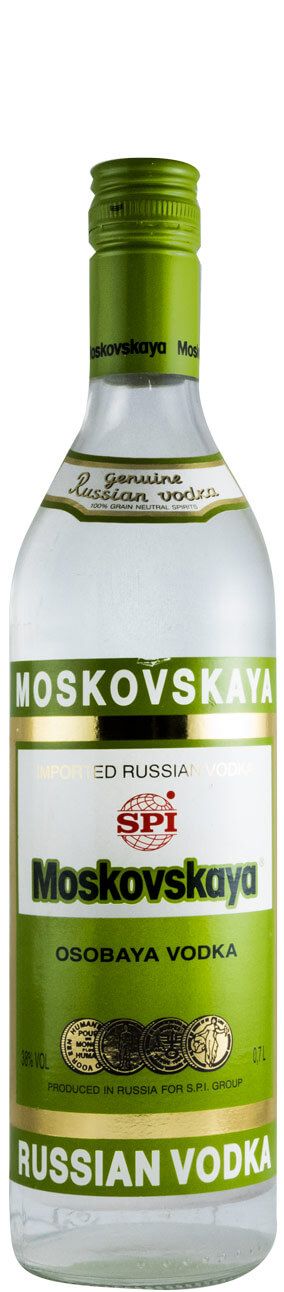 Vodka Moskovskaya (former bottle)