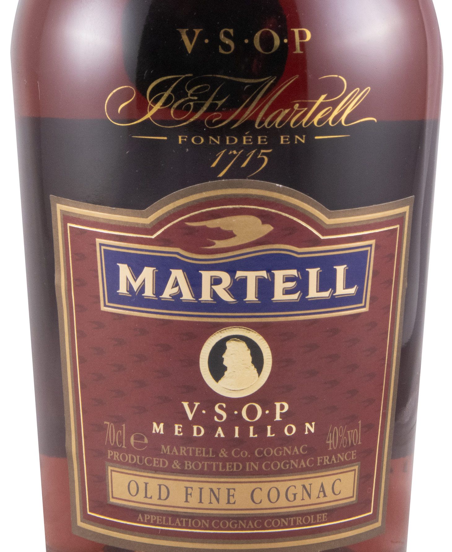 Cognac Martell VSOP Medaillon (former bottle)