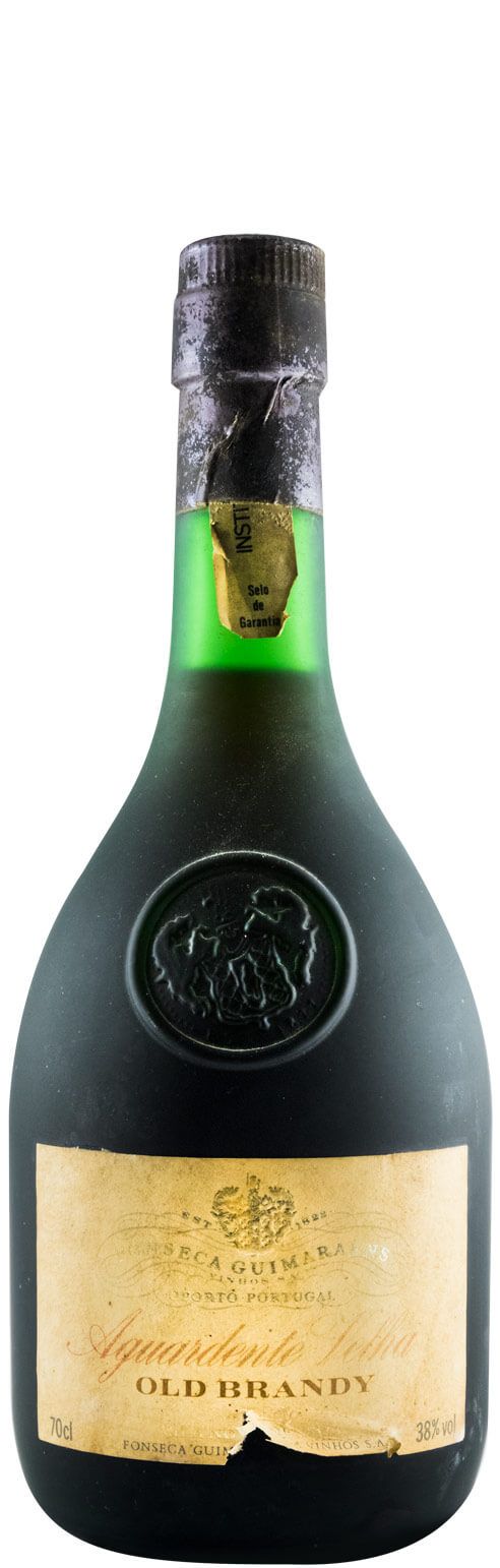 Aguardente Fonseca Guimaraens Old Brandy (rótulo danificado)