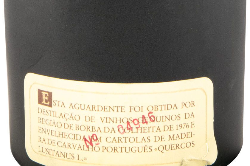 1976 Aguardente Adega Cooperativa de Borba Reserva Velha 75cl
