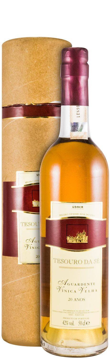 Aguardente Vínica UDACA Tesouro da Fé 50cl