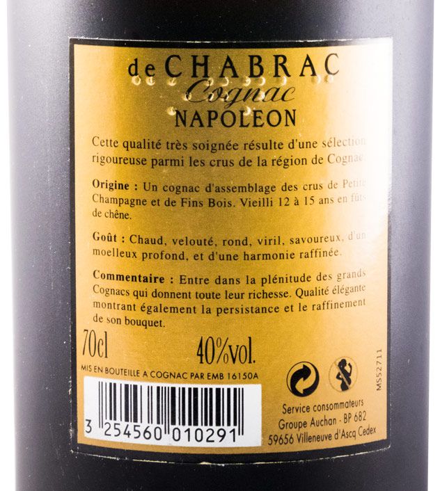 Cognac de Chabrac Napoleon