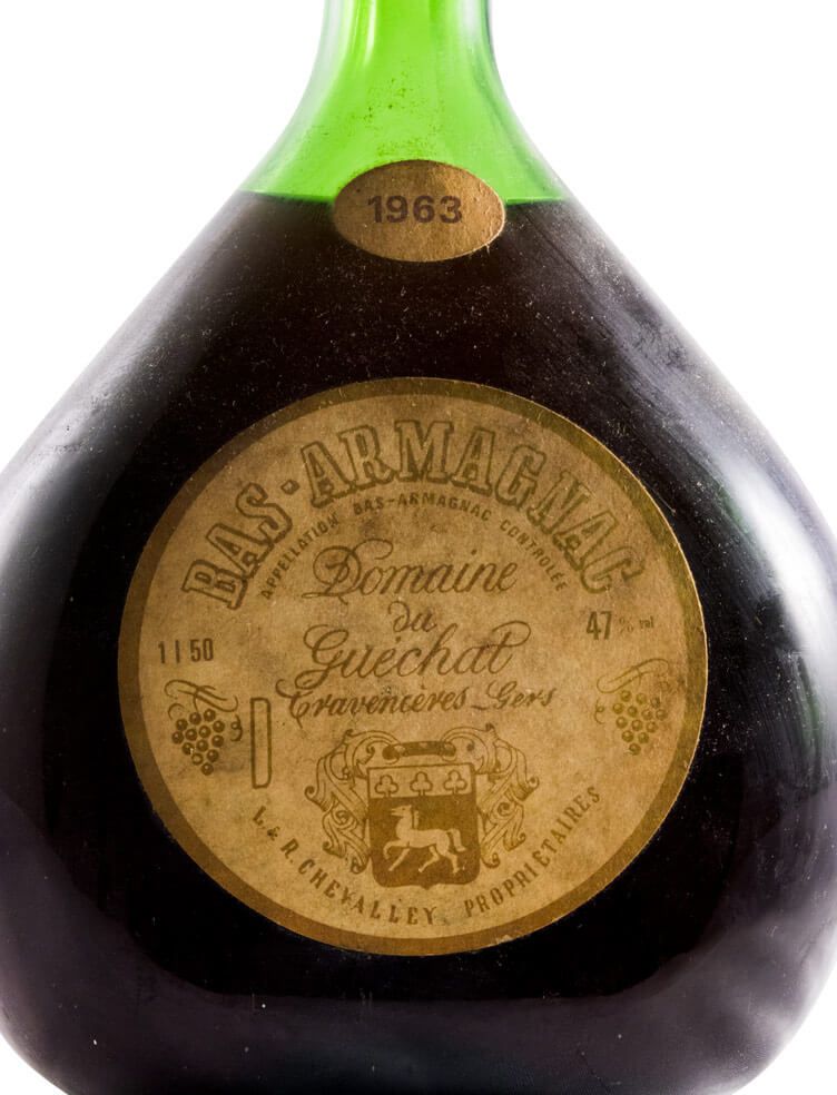 1963 Armagnac Domaine de Guéchat Bas-Armagnac 1.5L