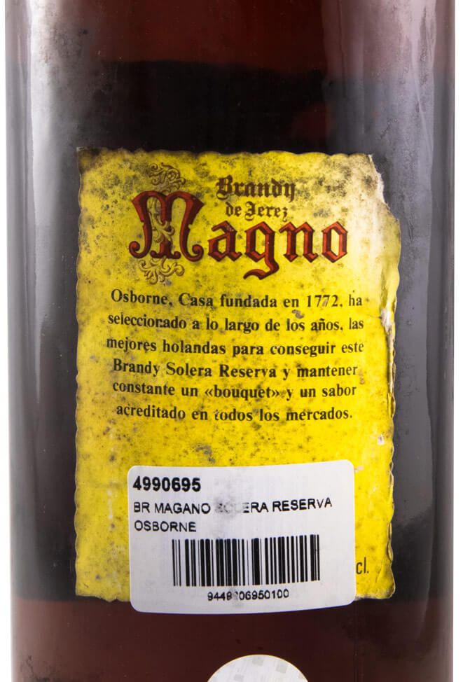 Brandy Magano Solera Reserva Osborne