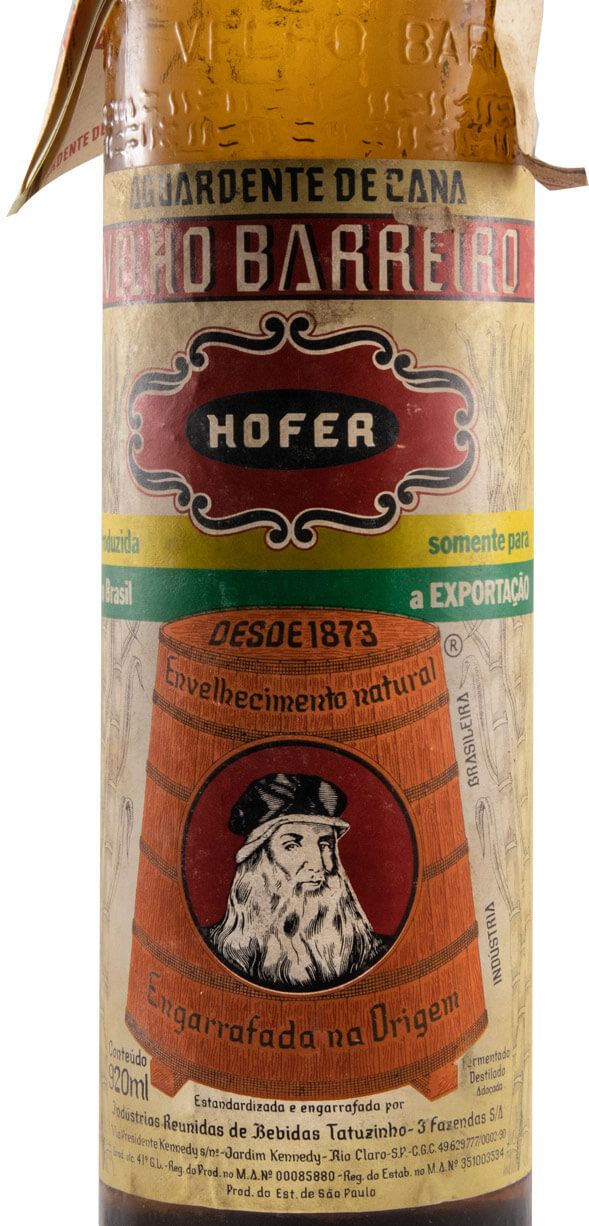 Cachaça Velho Barreiro 92cl