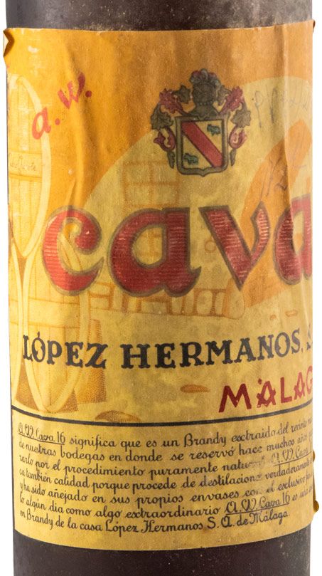 Brandy Cava 16 Viejo Lopez Hermanos