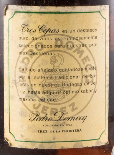 Brandy Pedro Domecq Tres Cepas