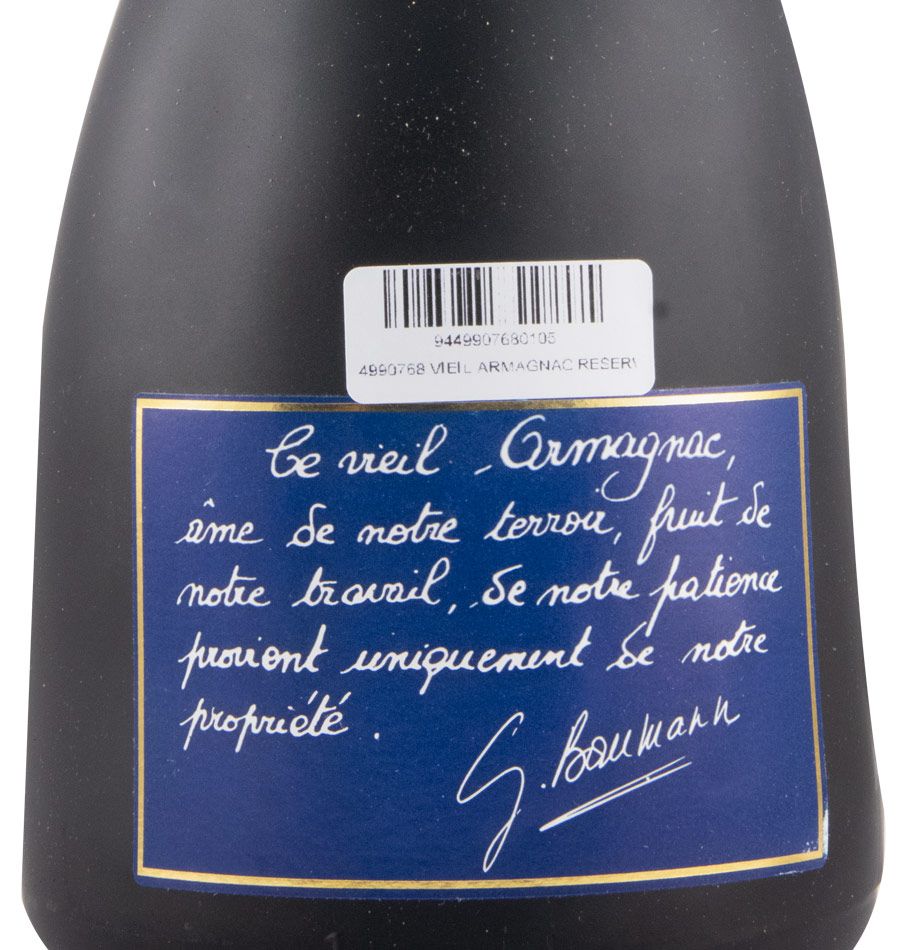 Armagnac J. et G. Baumann Vieil Armagnac Reserve Hors d'Age 15 anos
