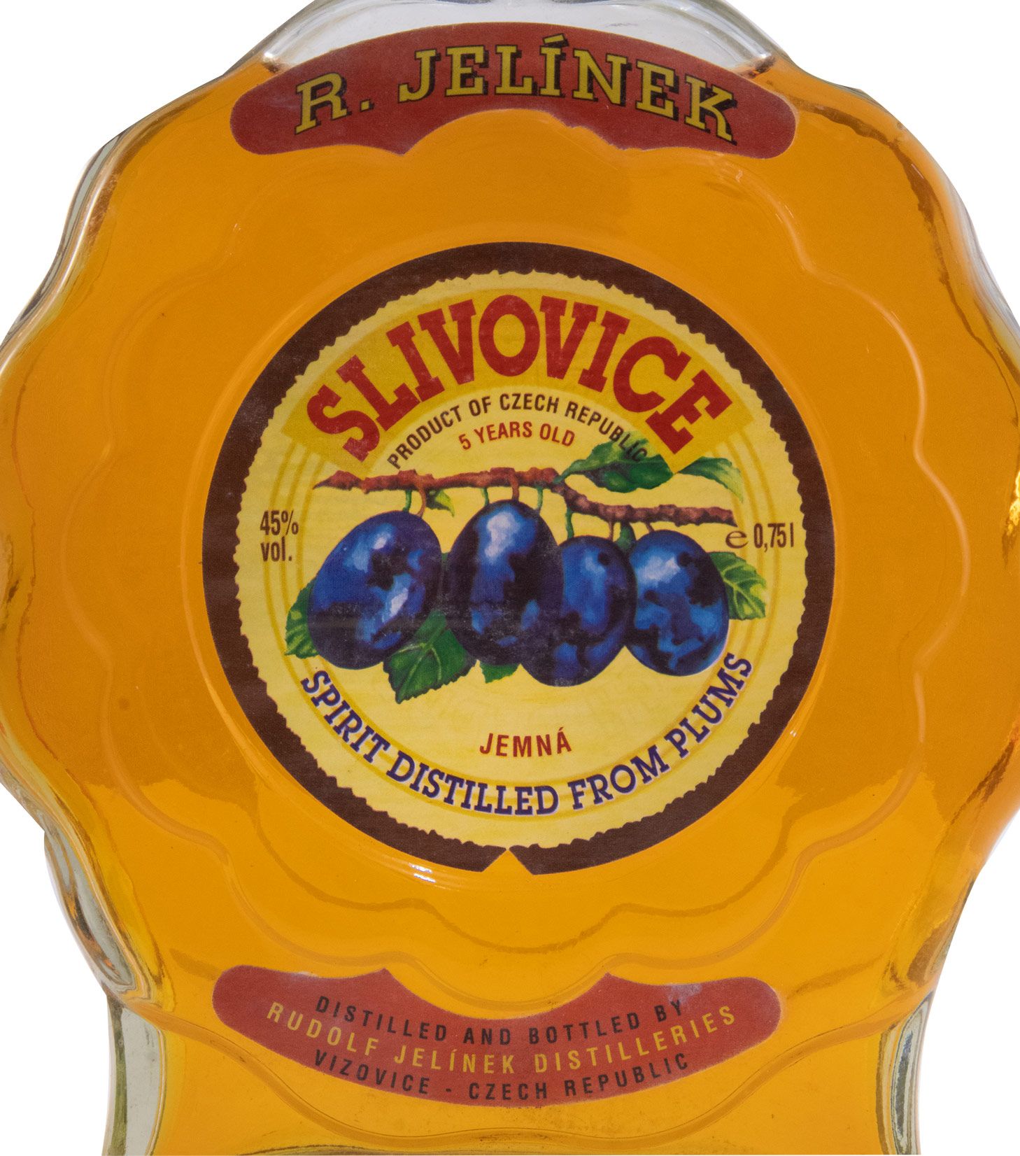 Brandy R. Jelínek Slivovitz 5 years 75cl