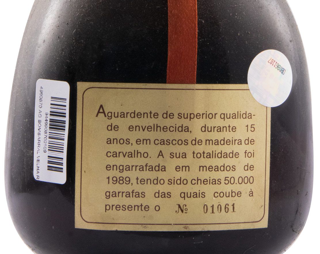 Aguardente Vínica Bombarral Velha Reserva 75cl