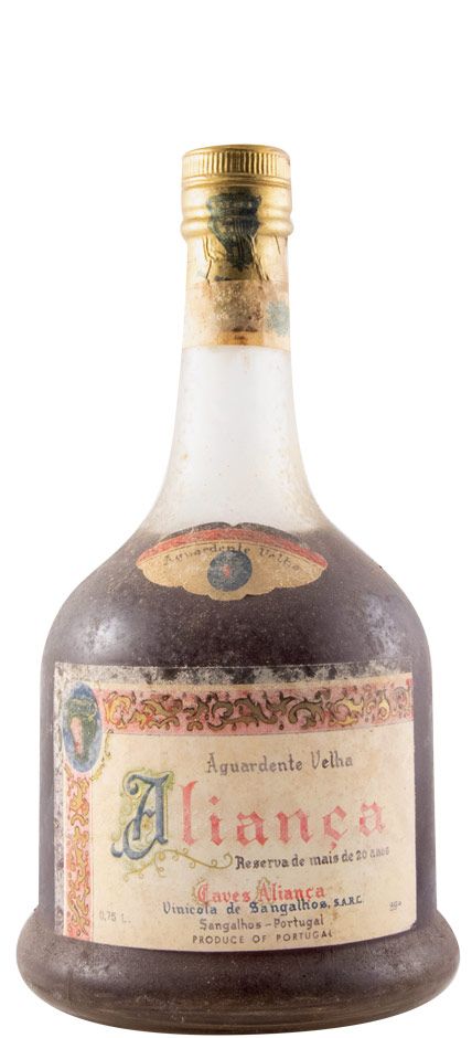 Aguardente Aliança Velha Reserva +20 anos
