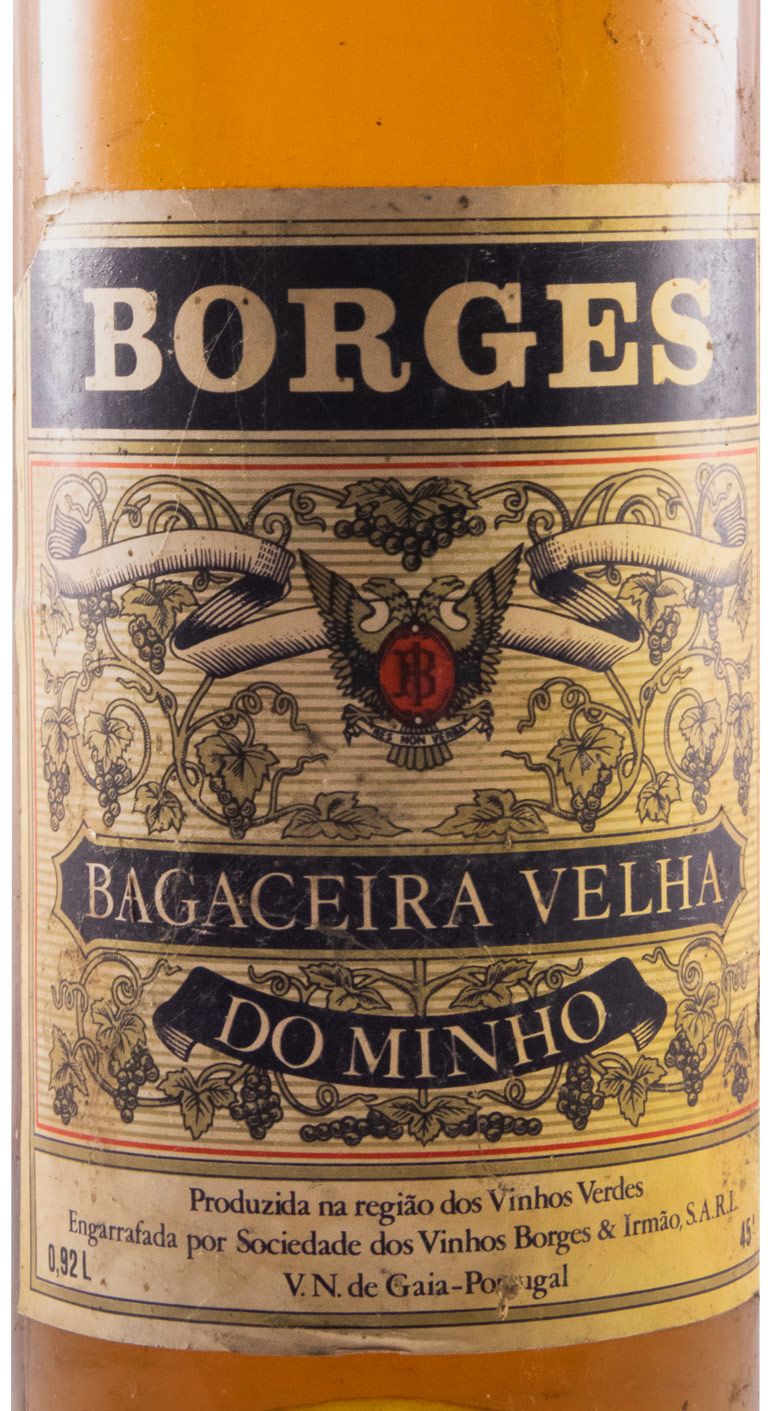Aguardente Bagaceira Borges Velha 92cl
