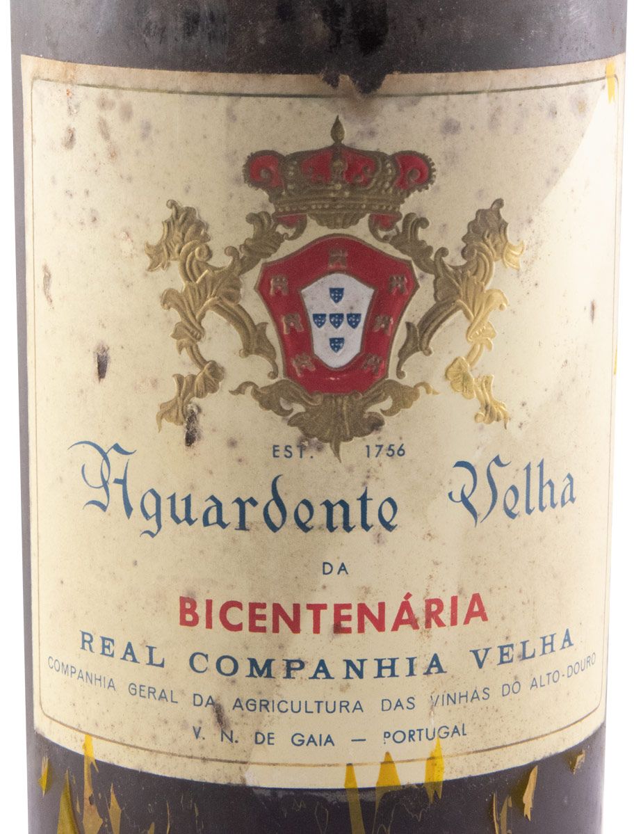Aguardente Vínica Real Companhia Velha Bicentenário Velha 98cl
