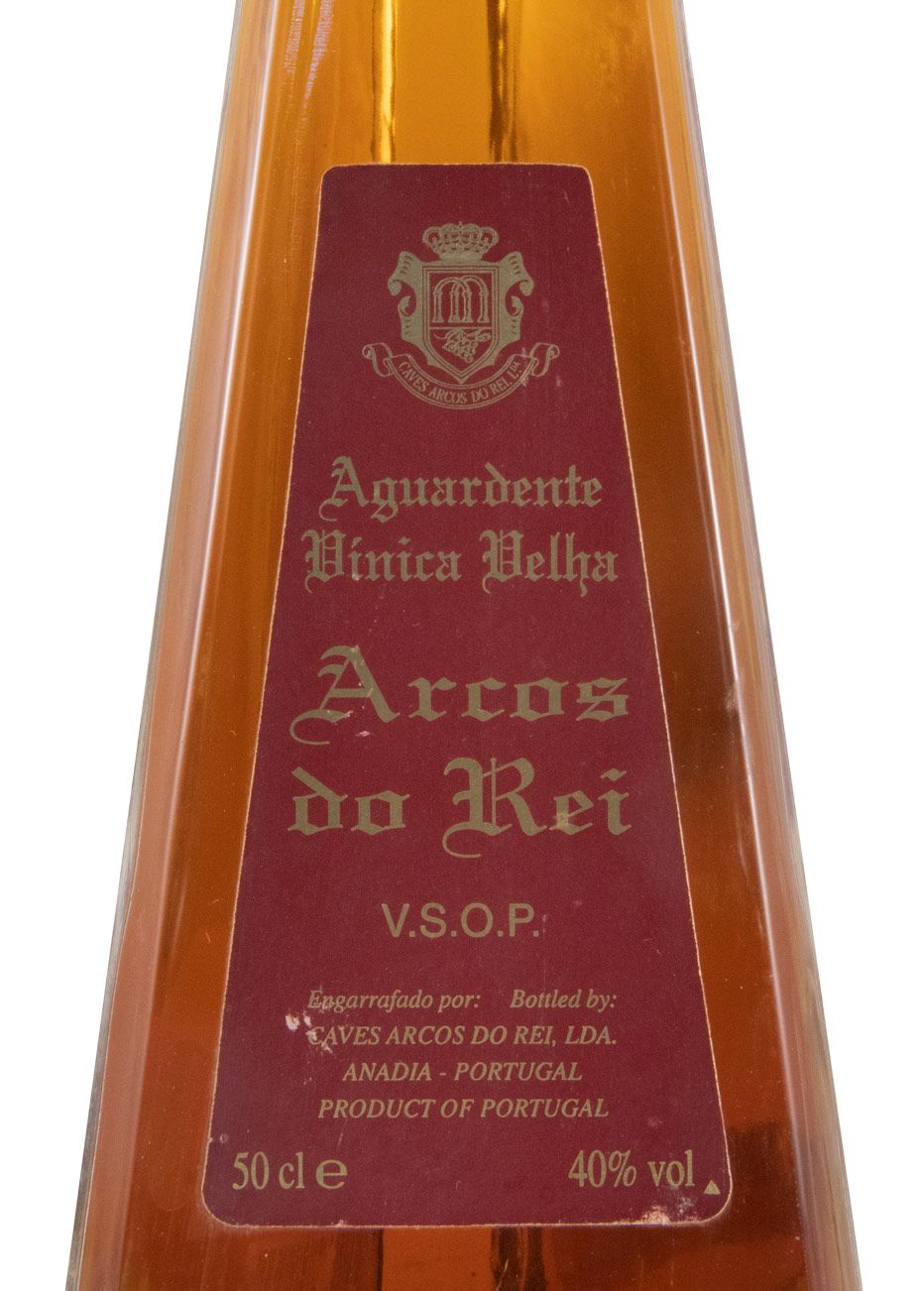 Aguardente Vínica Arcos do Rei VSOP Velha 50cl