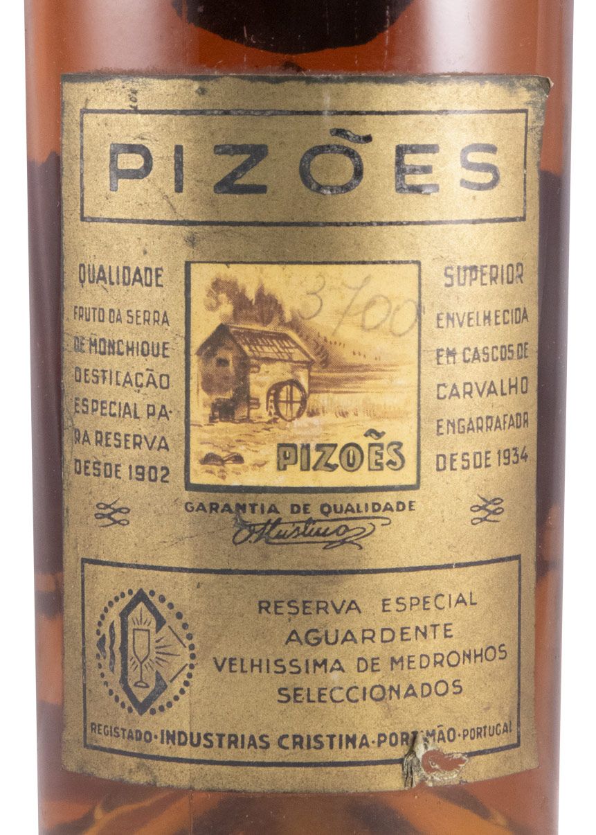 Aguardente de Medronho Pizões Reserva Especial (rolha de cortiça) 75cl