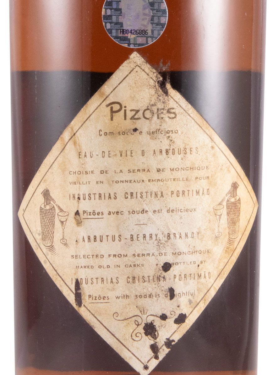 Aguardente de Medronho Pizões Reserva Especial (rolha de cortiça) 75cl