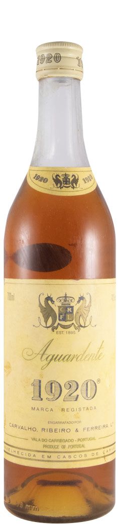 Aguardente Vínica 1920 (rótulo antigo)