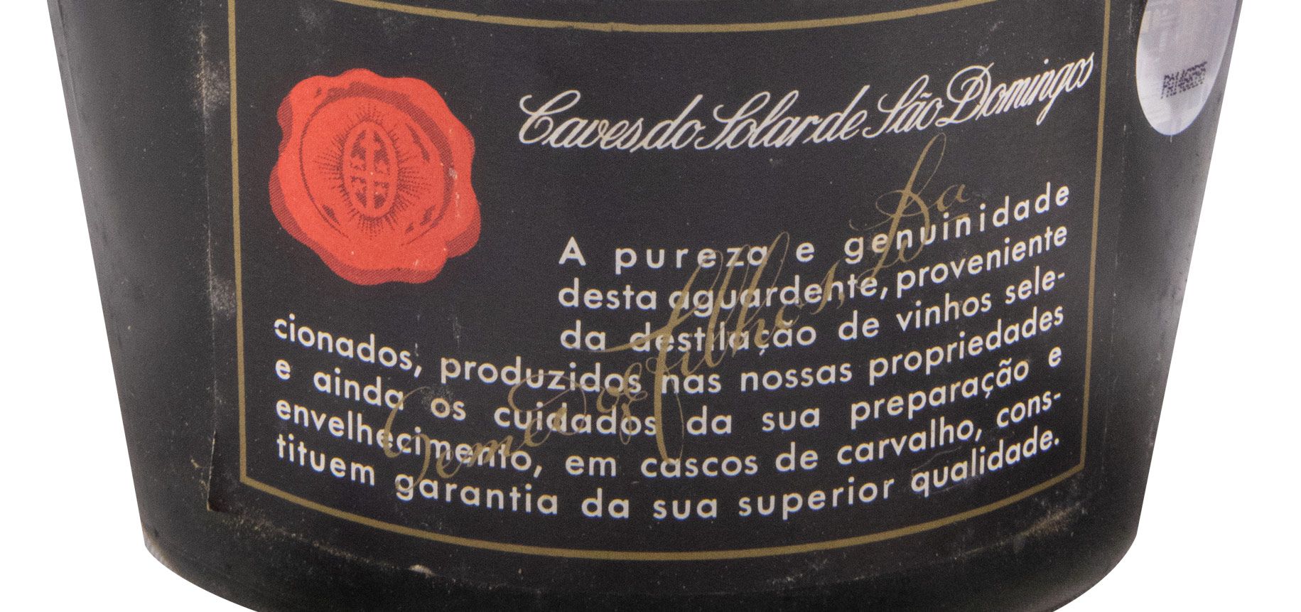 Aguardente Bagaceira São Domingos Prestígio Velhíssima 73cl