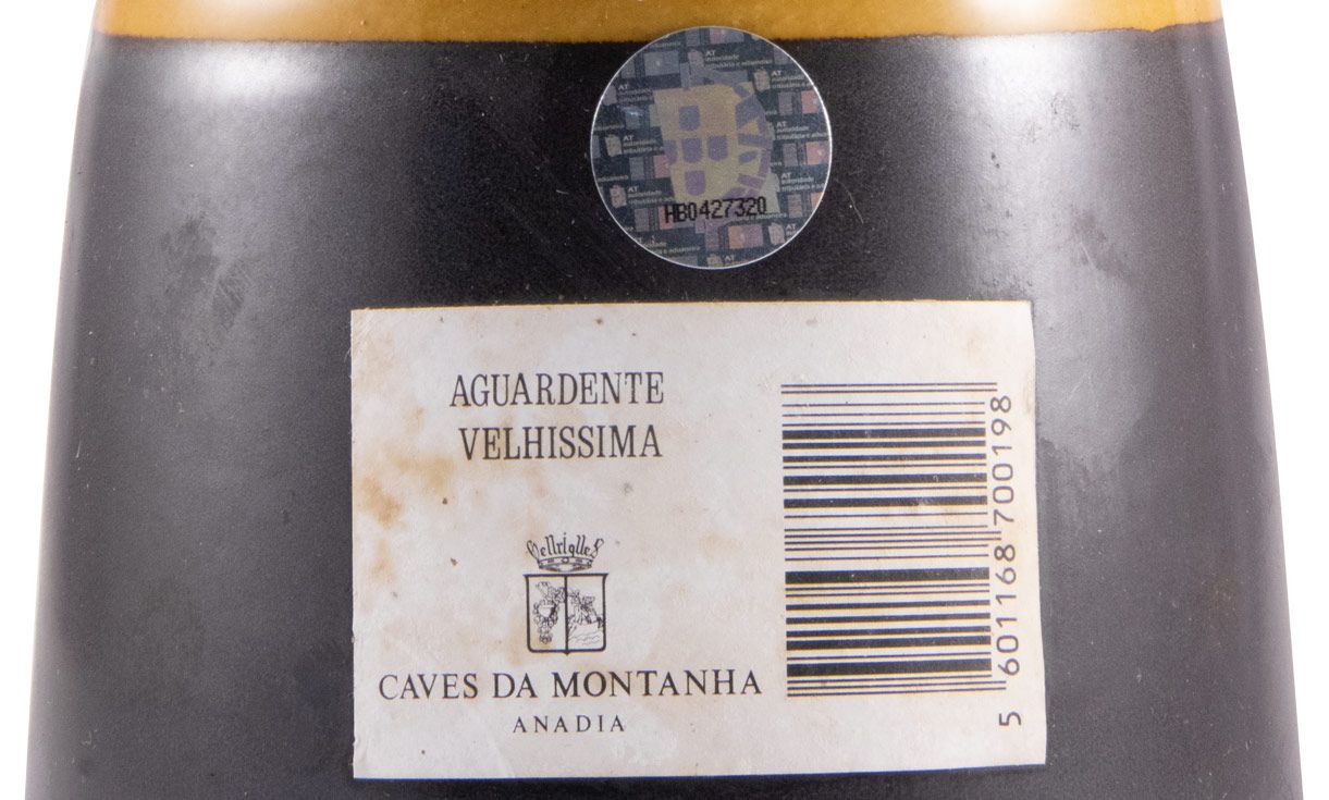 Aguardente Vínica Montanha Velhíssima (garrafa em cerâmica)
