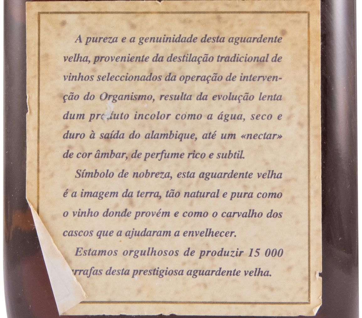 Aguardente Vínica IVV Reserva 25 anos