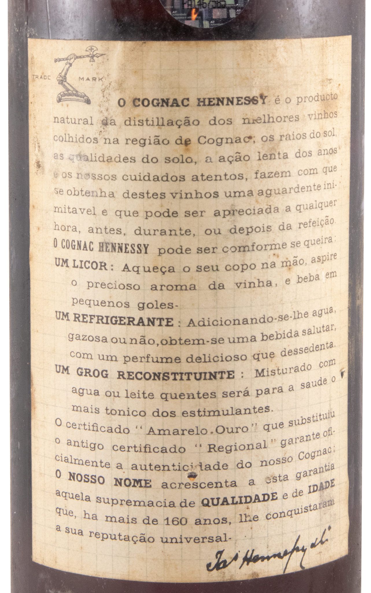 Cognac Hennessy VO