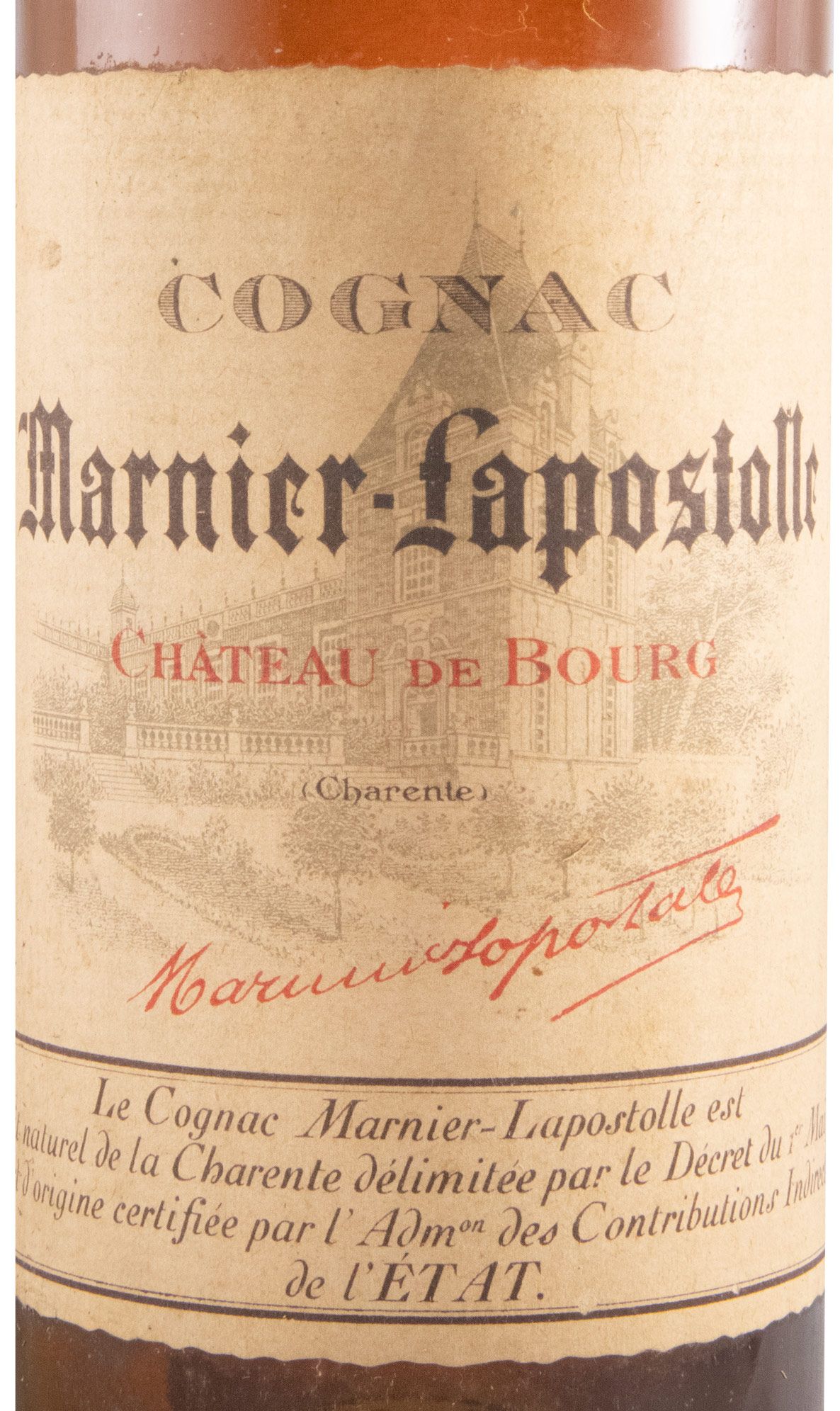 Cognac Marnier-Lapostolle (former bottle)