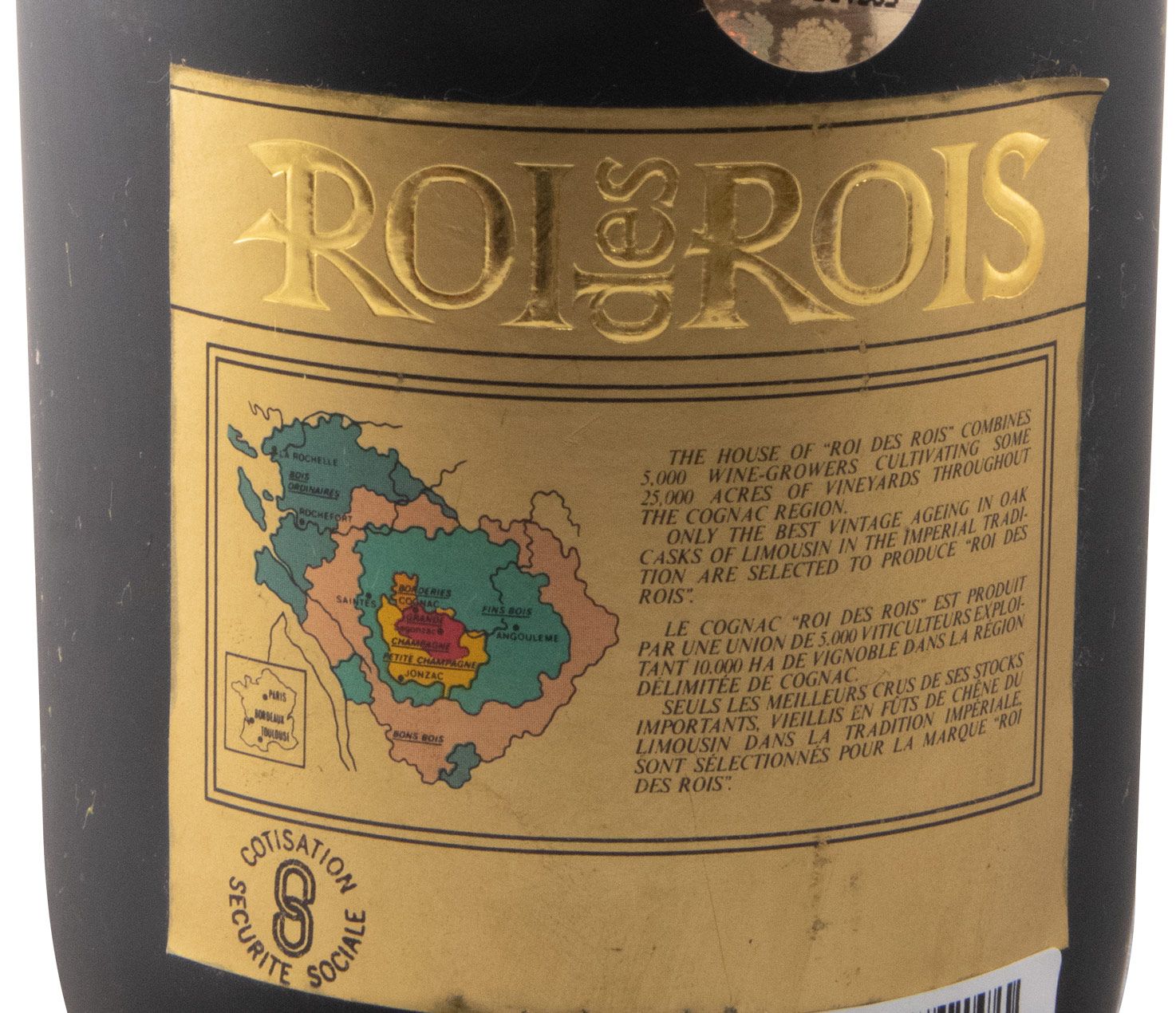 Cognac Roi des Rois Napoleón Coronation