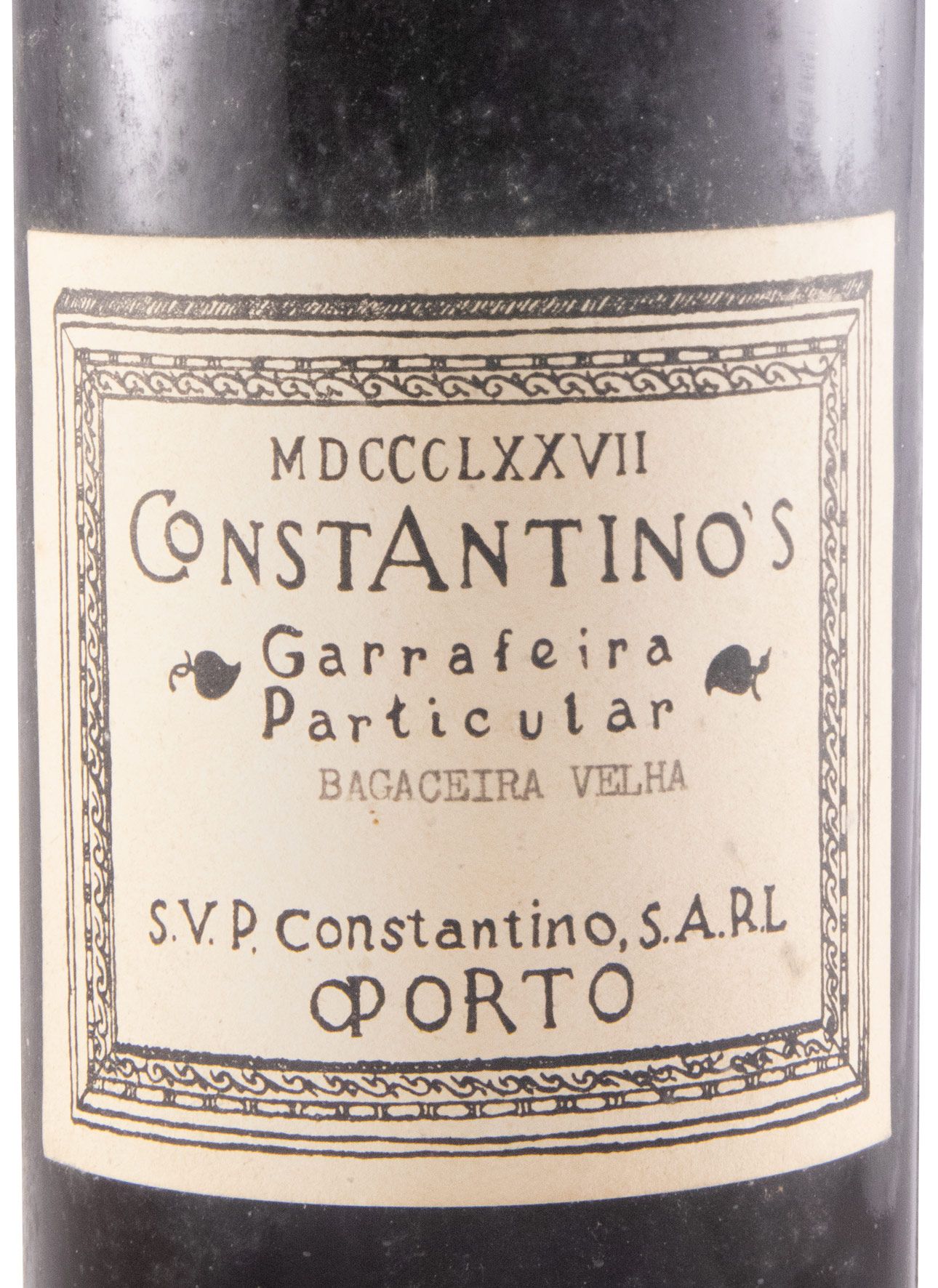 Aguardente Bagaceira Constantino's Velha Garrafeira Particular